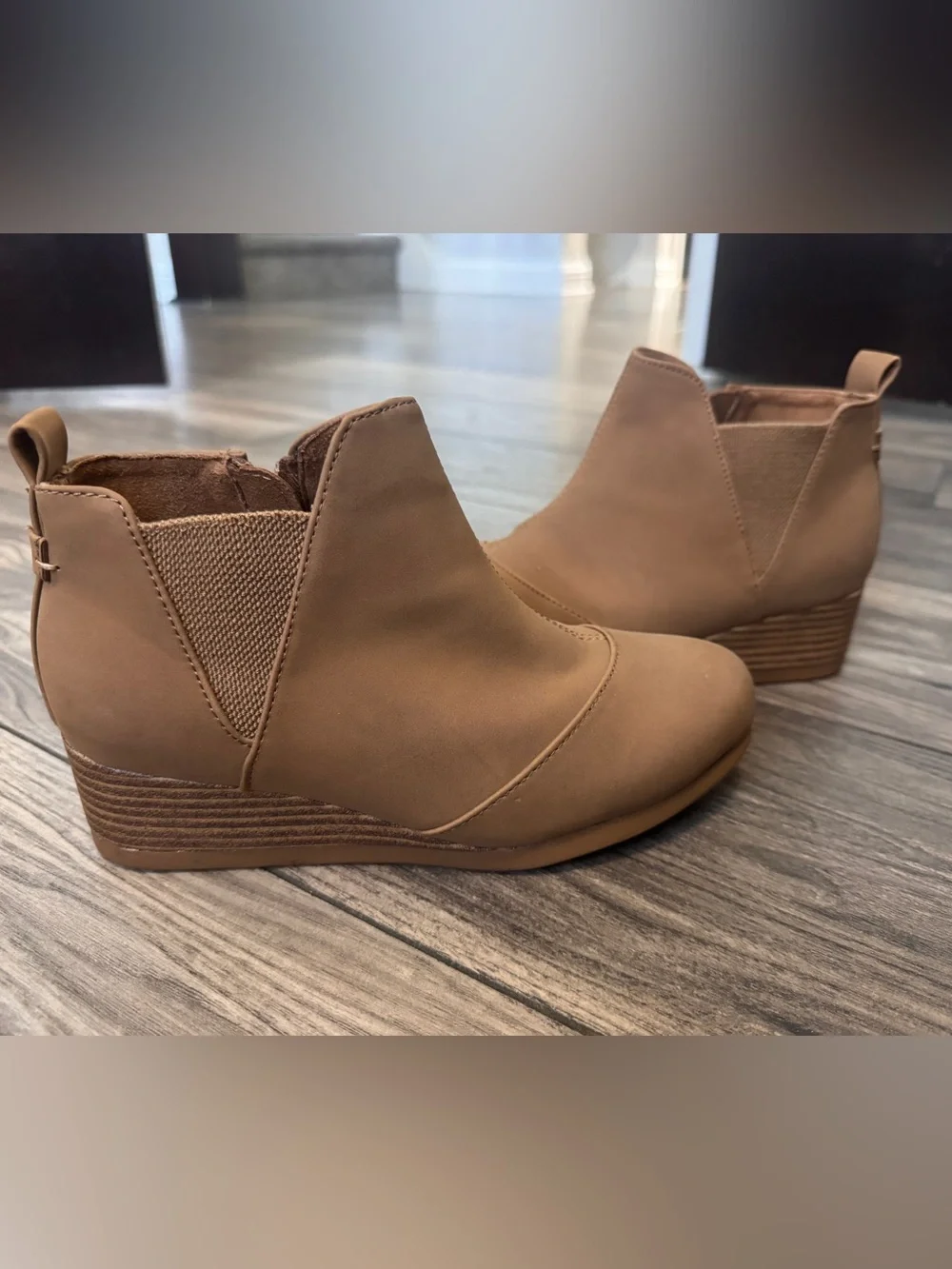 TOMS Girls Ankle Booties